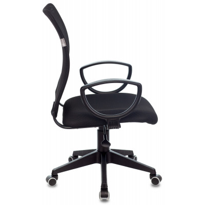 Кресло Бюрократ Ch-599AXSN черный TW-01 сиденье черный TW-11 сетка/ткань крестов. пластик