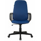Кресло руководителя Бюрократ Ch-808AXSN синий TW-10 крестов. пластик