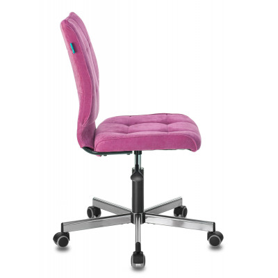 Кресло Бюрократ CH-330M малиновый Light-15 крестов. металл хром