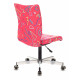Кресло Бюрократ CH-330M малиновый Sticks 05 крестов. металл хром