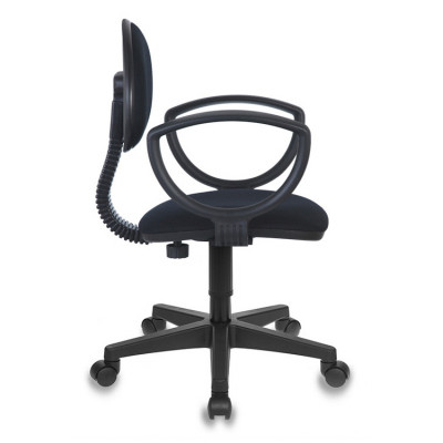 Кресло Бюрократ Ch-213AXN черный 10-11 крестов. пластик