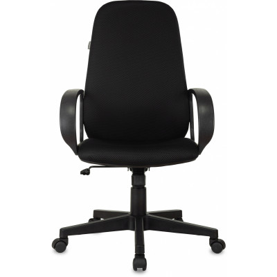 Кресло руководителя Бюрократ Ch-808AXSN черный TW-11 крестов. пластик