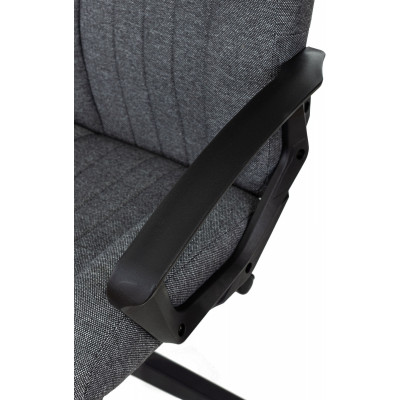 Кресло руководителя Бюрократ T-898 серый 3C1 крестов. пластик