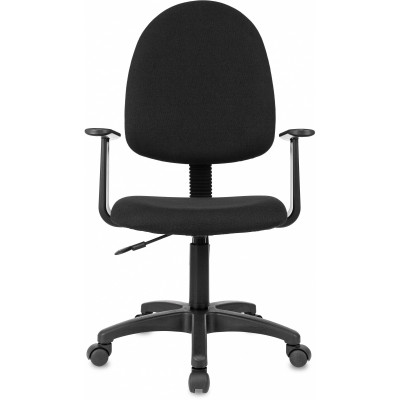 Кресло Бюрократ CH-1300 черный Престиж+ крестов. пластик