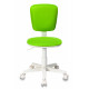 Кресло детское Бюрократ CH-W204NX салатовый 15-118 крестов. пластик пластик белый