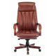 Кресло руководителя Бюрократ T-9922WALNUT светло-коричневый Leather Eichel кожа крестов. металл/дерево