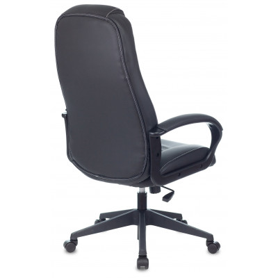 Кресло игровое Zombie 8 черный экокожа крестов. пластик