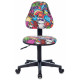 Кресло детское Бюрократ KD-4 мультиколор маскарад крестов. пластик