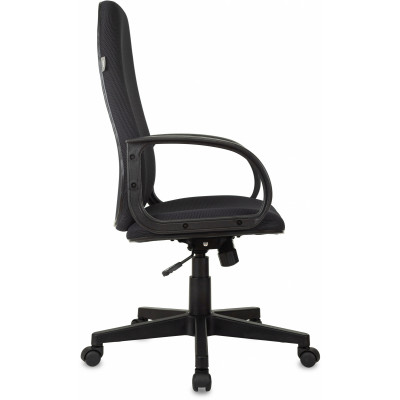 Кресло руководителя Бюрократ Ch-808AXSN темно-серый TW-12 крестов. пластик