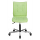 Кресло Бюрократ CH-330M светло-салатовый Velvet 81 крестов. металл хром