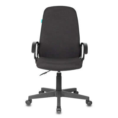 Кресло руководителя Бюрократ CH-808LT черный 3C11 крестов. пластик