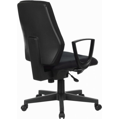 Кресло Бюрократ CH-545 черный 38-418 крестов. пластик