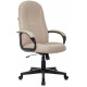 Кресло руководителя Бюрократ T-898 бежевый 38-402 крестов. пластик