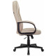 Кресло руководителя Бюрократ T-898 бежевый 38-402 крестов. пластик