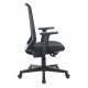 Кресло эргономичное Бюрократ MC-611N черный TW-01 38-418 сетка/ткань крестов. пластик