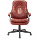 Кресло руководителя Бюрократ T-9950LT коричневый Boroko-37 экокожа крестов. пластик