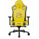 Кресло игровое Knight Craft Dragon желтый экокожа крестов. металл