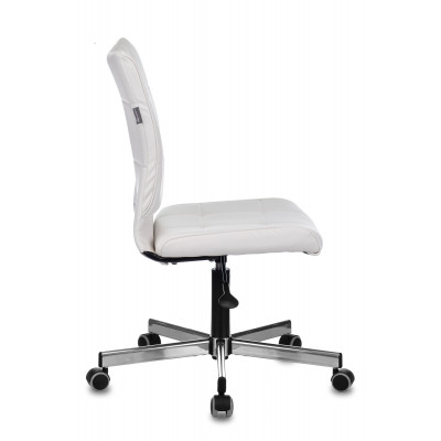 Кресло Бюрократ CH-330M белый Lincoln 100 экокожа крестов. металл хром