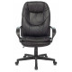 Кресло руководителя Бюрократ CH-868LT черный экокожа крестов. пластик