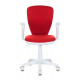 Кресло детское Бюрократ KD-W10AXSN красный 26-22 крестов. пластик пластик белый