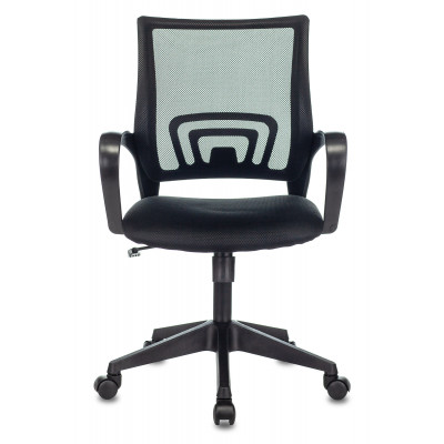 Кресло Бюрократ CH-695N черный TW-01 сиденье черный TW-11 сетка/ткань крестов. пластик