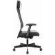 Кресло эргономичное Бюрократ T-995 черный TW-01 экокожа/сетка с подголов. крестов. металл черный