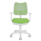 Кресло детское Бюрократ Ch-W797 салатовый TW-03A сиденье салатовый TW-18 сетка/ткань крестов. пластик пластик белый