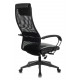 Кресло эргономичное Бюрократ CH-608 черный TW-01 сиденье черный TW-11 экокожа/сетка с подголов. крестов. пластик