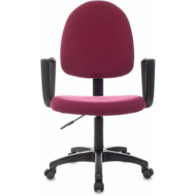 Кресло Бюрократ CH-1300N бордовый Престиж+ 3C18 крестов. пластик