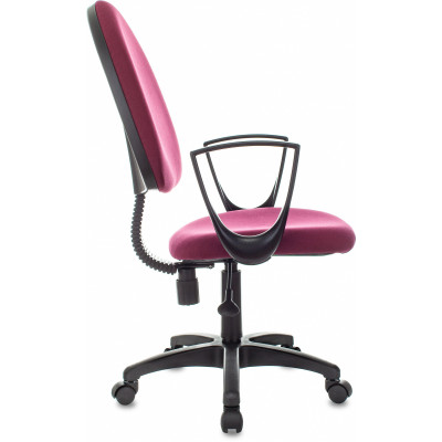 Кресло Бюрократ CH-1300N бордовый Престиж+ 3C18 крестов. пластик