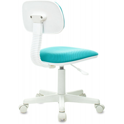 Кресло детское Бюрократ CH-W201NX бирюзовый 26-30 крестов. пластик пластик белый