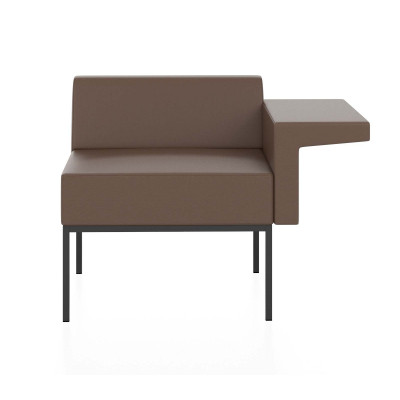 СИГМА — МОДУЛЬ ОДНОМЕСТНЫЙ С ШИРОКИМ ПОДЛОКОТНИКОМ Рогожка Era