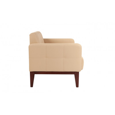 Кресло НОРД, экокожа Oregon, цвет бежевый