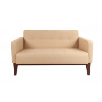 НОРД — ДИВАН ДВУХМЕСТНЫЙ, Экокожа, Бежевый
