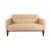 НОРД — ДИВАН ДВУХМЕСТНЫЙ, Экокожа, Бежевый