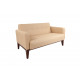 Диван НОРД двухместный, экокожа Oregon, цвет бежевый
