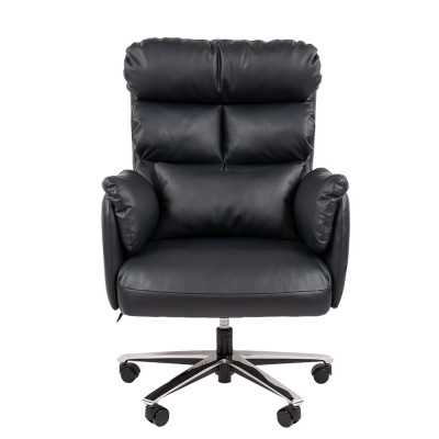 Офисное кресло Chairman 433 Россия экокожа черная