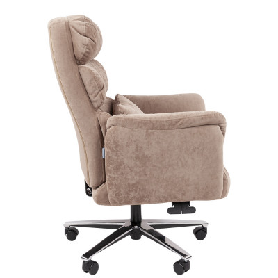 Кресло Chairman Home 433 Россия ткань S темно-бежевый