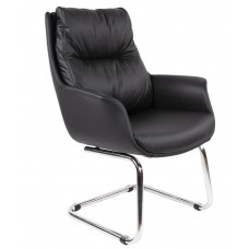 Конференц-кресло CHAIRMAN 524 кожа черная