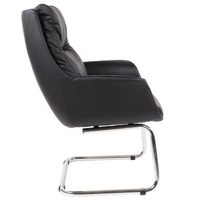 Конференц-кресло CHAIRMAN 524 кожа черная