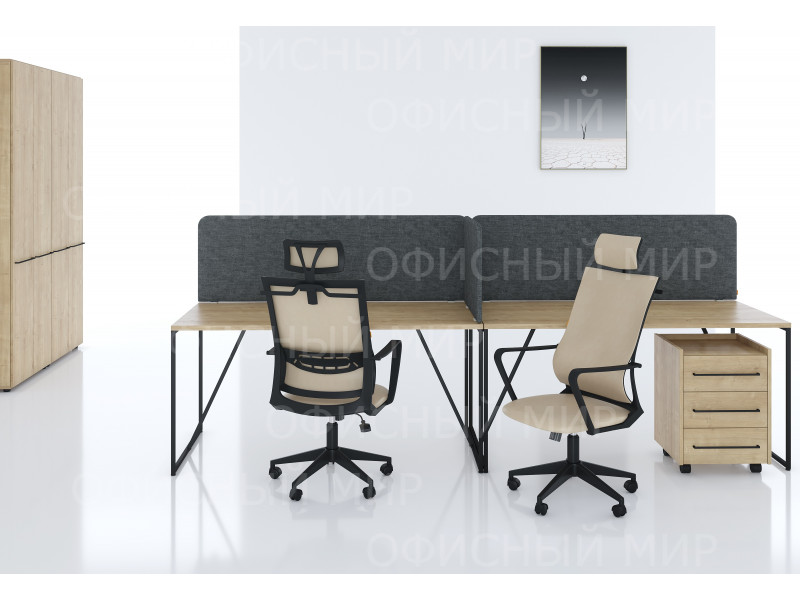 LOFTIS Дуб Бофорд + CHAIRMAN 545 ЭКО Бежевый