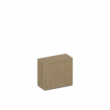 Шкаф для документов низкий закрытый ИН 311 ГР дуб грейдж