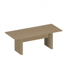 Стол для переговоров без электропривода ИН 153 ГР дуб грейдж