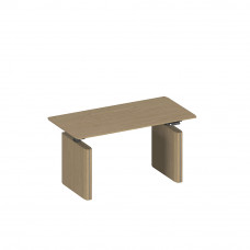 Стол руководителя на электроприводе, без экрана ИН 101 ГР дуб грейдж