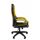 Офисное кресло Chairman   game 16 Россия экопремиум черный/желтый