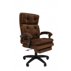 Кресло Chairman Home 442 Россия ткань Т-14 коричневый