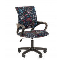 Кресло Chairman Kids 103 Россия ткань GAME LT (чер)