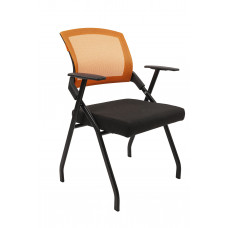 Офисное кресло Chairman NEXX Россия черный/оранжевый N