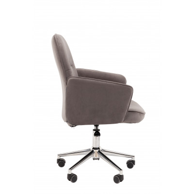 Кресло Chairman Home 130 Россия ткань Т-55 серый