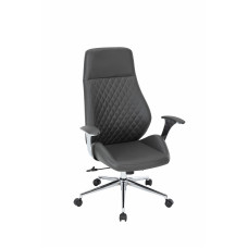 Офисное кресло Chairman CH790 экокожа, серый